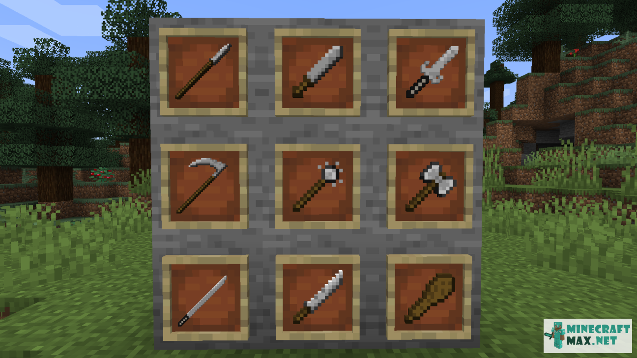 More Weapons | Download mod for Minecraft: 1