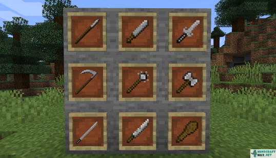 More Weapons | Download mod for Minecraft: 1