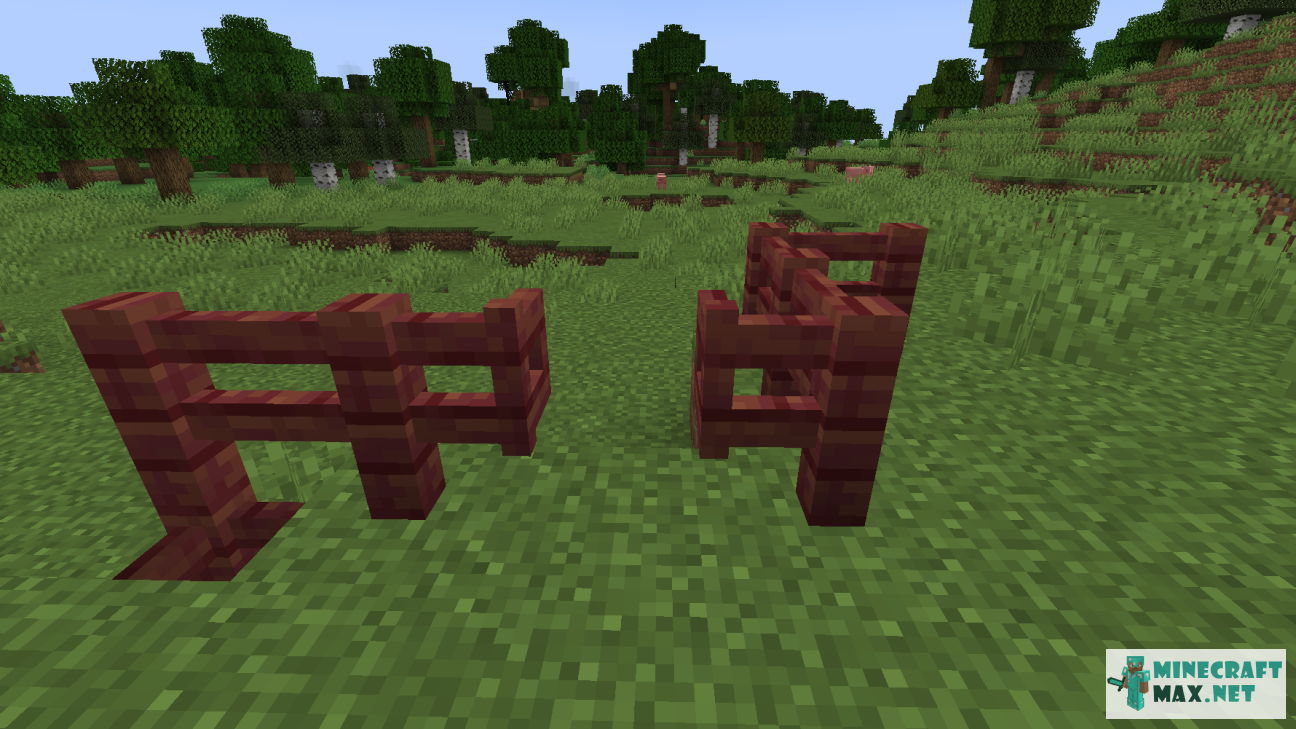 Mangrove Fence Gate in Minecraft | Screenshot 2