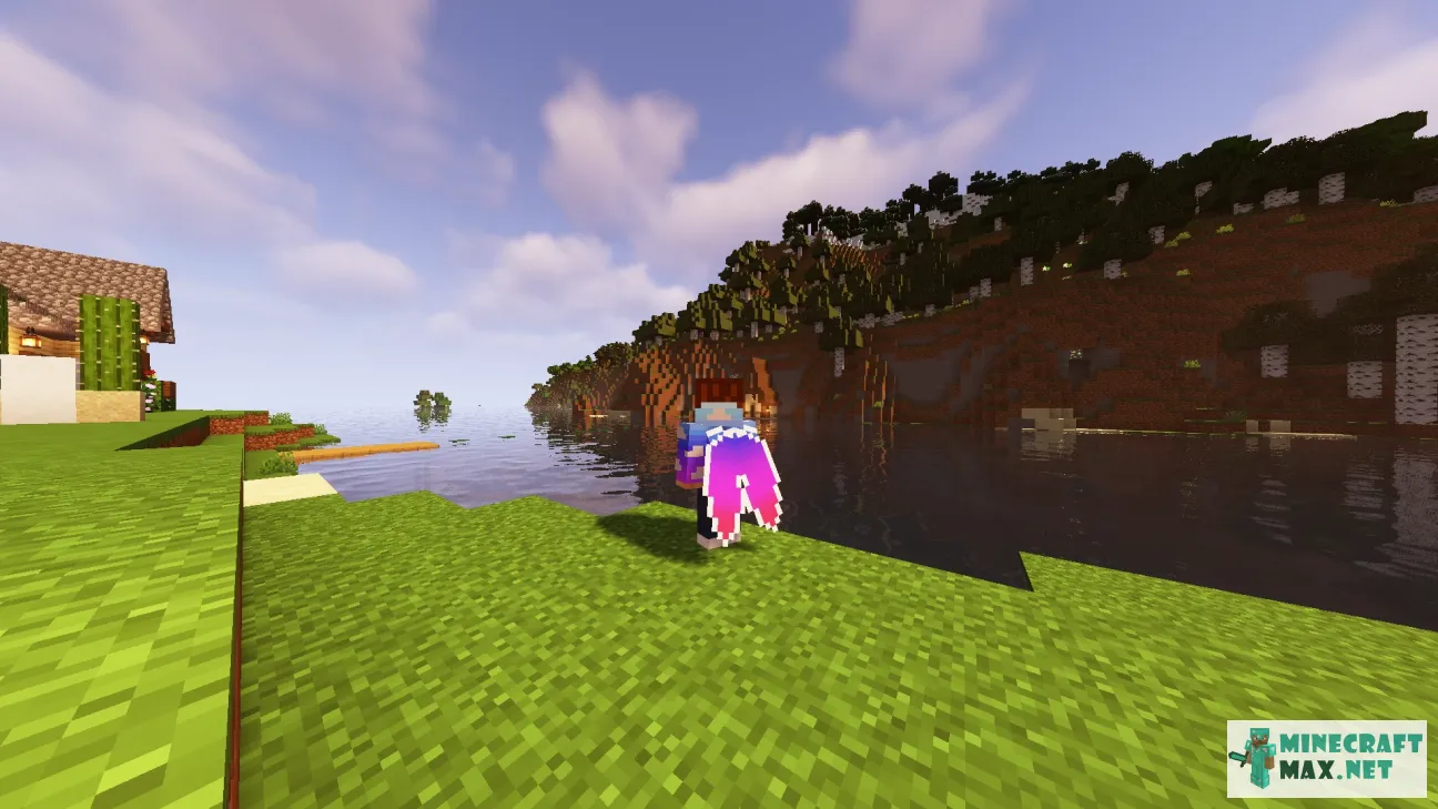 Pink fade elytra | Download texture for Minecraft: 1