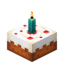 Candle cakes in Minecraft