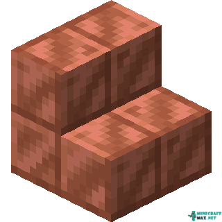 Cut Copper Stairs in Minecraft