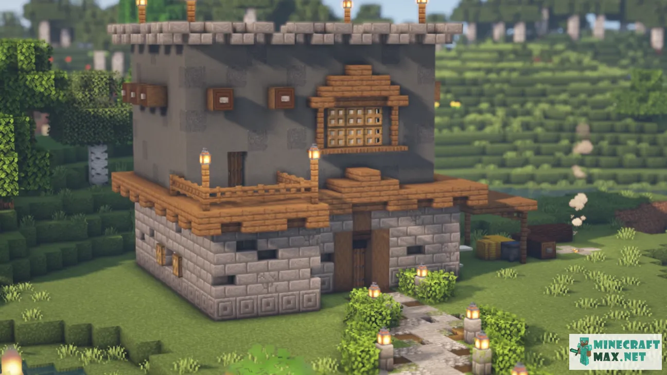 Medieval Outpost | Download map for Minecraft: 1
