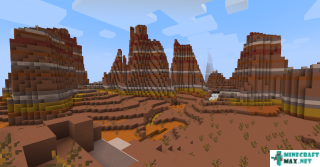Eroded Badlands in Minecraft