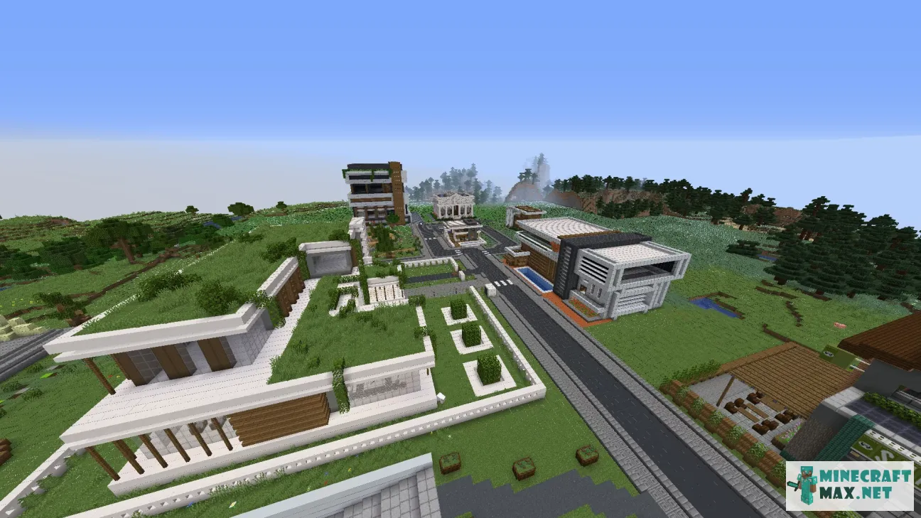 BD City | Download map for Minecraft: 1