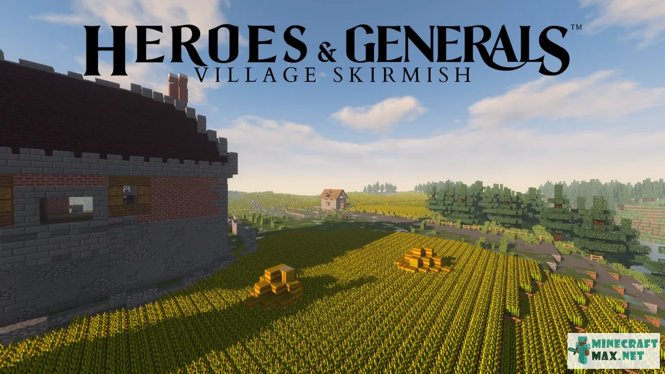 Village Skirmish | Download map for Minecraft: 1