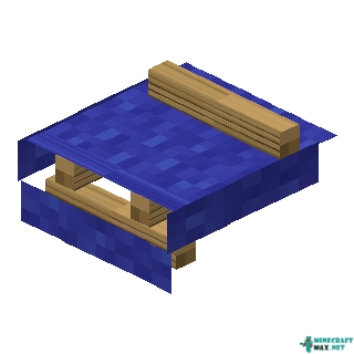 Blue Awning in Minecraft