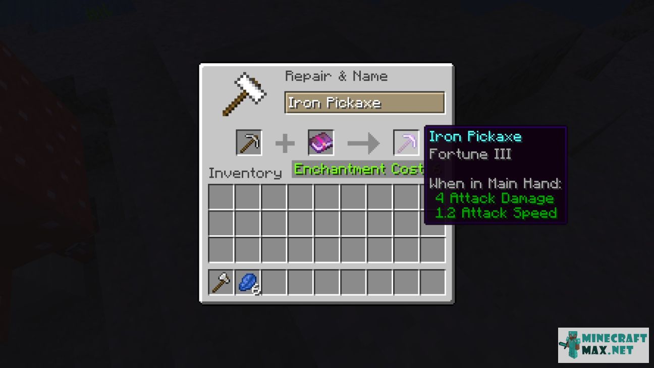 Quests What enchantments to use when mining diamonds? for Minecraft | Screenshot 2