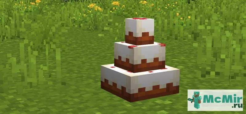 Текстура Трехслойный торт | Скачать текстуру для Minecraft: 1