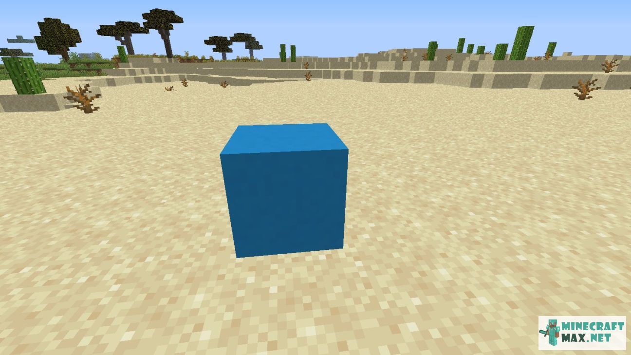 Light Blue Concrete in Minecraft | Screenshot 1