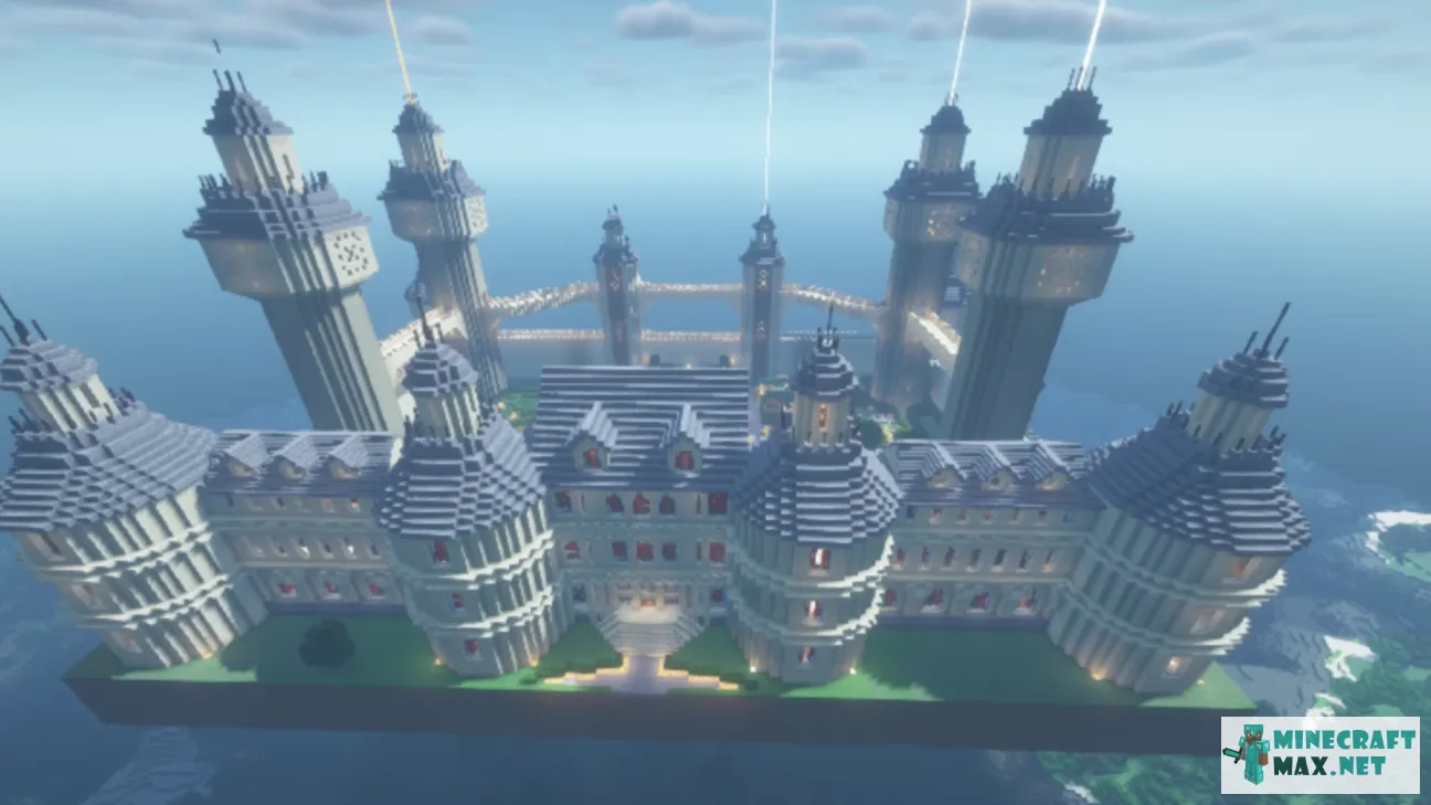 Spire Castle | Download map for Minecraft: 1