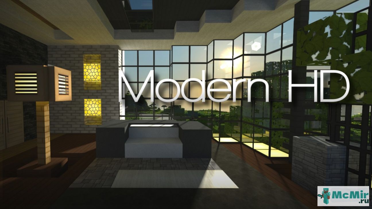 Текстура Modern HD | Скачать текстуру для Minecraft: 1