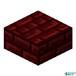 Red Nether Brick Slab in Minecraft