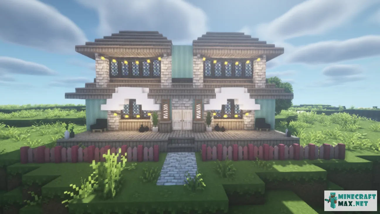 Cute Aesthetic House | Download map for Minecraft: 1