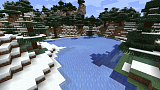 Frozen River in Minecraft