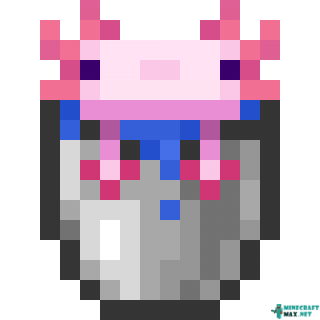 Bucket of Axolotl in Minecraft