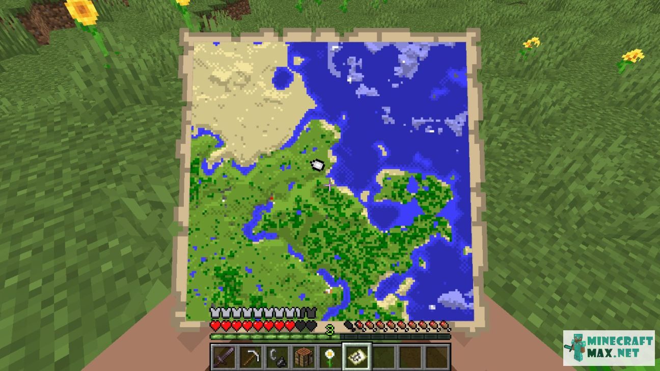 Map in Minecraft | Screenshot 1