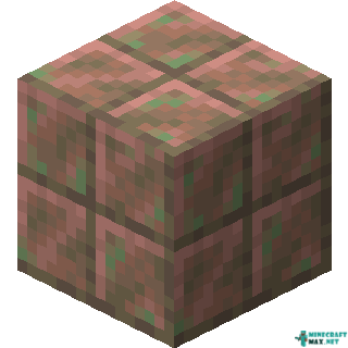 Waxed Exposed Cut Copper in Minecraft