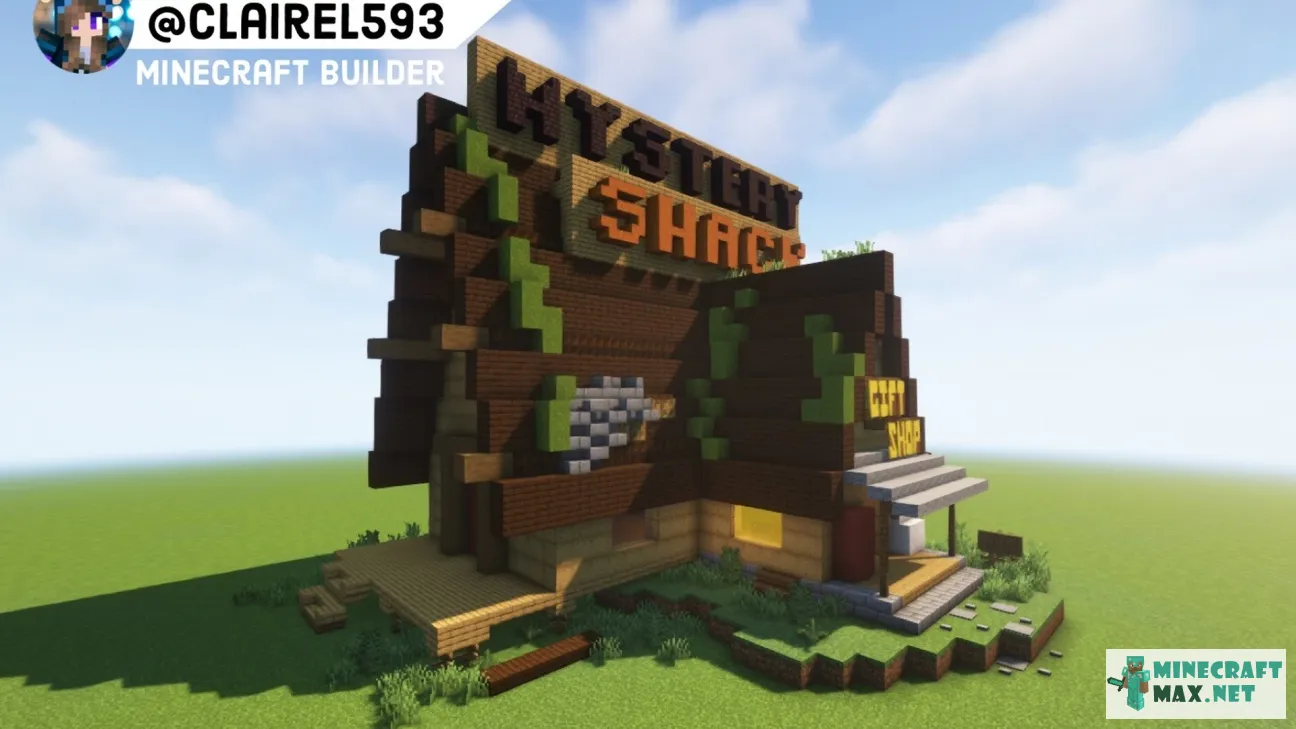 Gravity Falls: Mystery Shack | Download map for Minecraft: 1