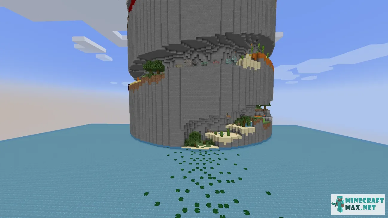 Spirala parkour | Download map for Minecraft: 1