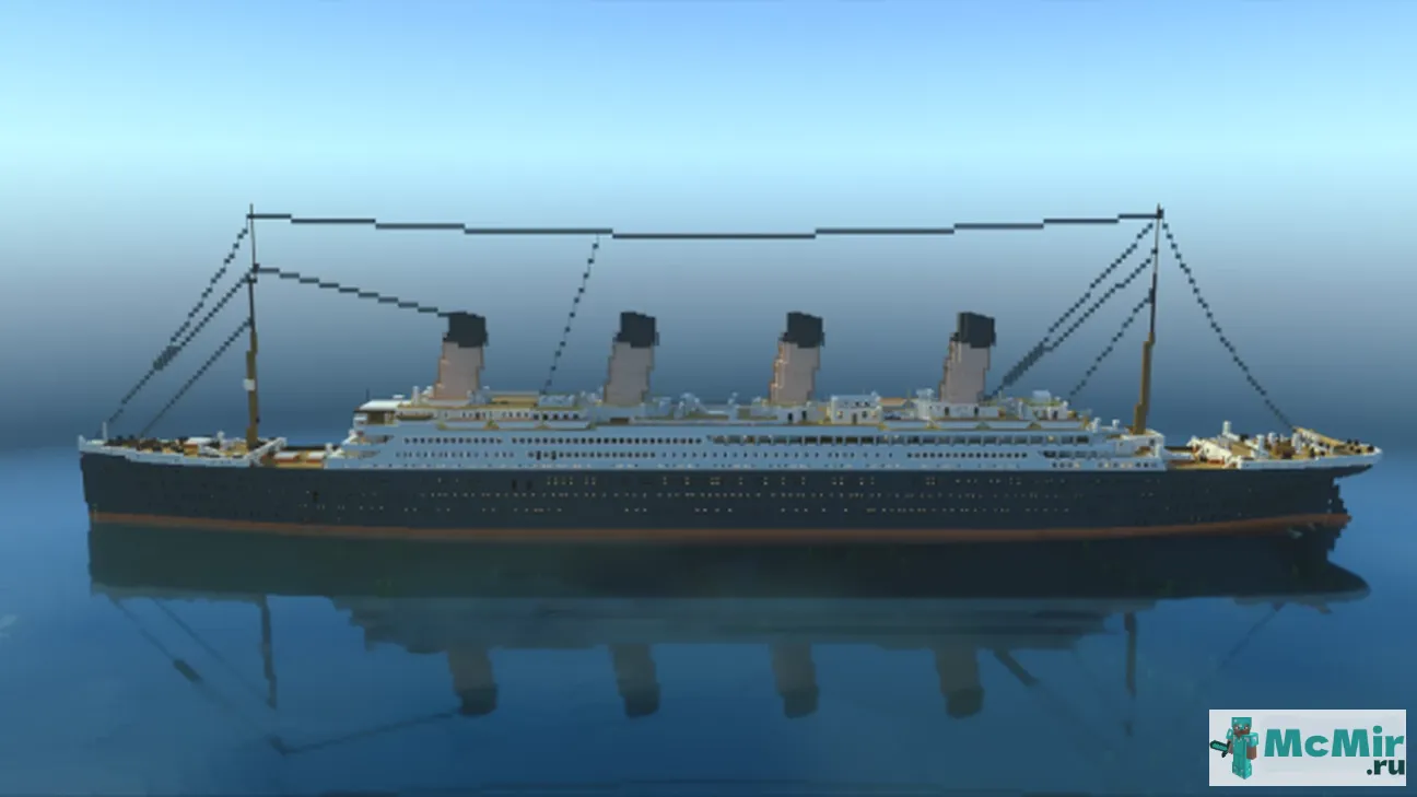 Карта Корабль Titanic | Скачать карту Майнкрафт: 1