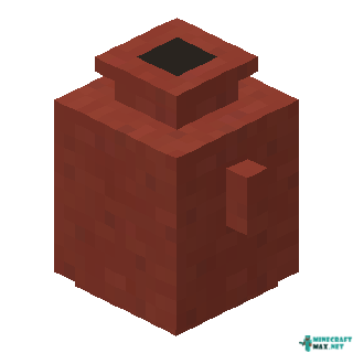 Red Amphora in Minecraft