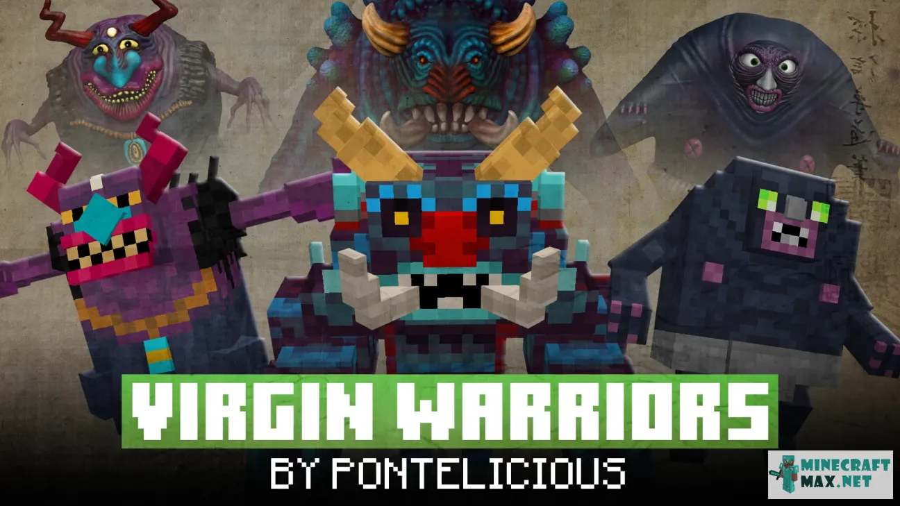 VIRGIN WARRIORS | Download texture for Minecraft: 1