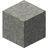 Как сделать светло-серый сухой бетон в Minecraft