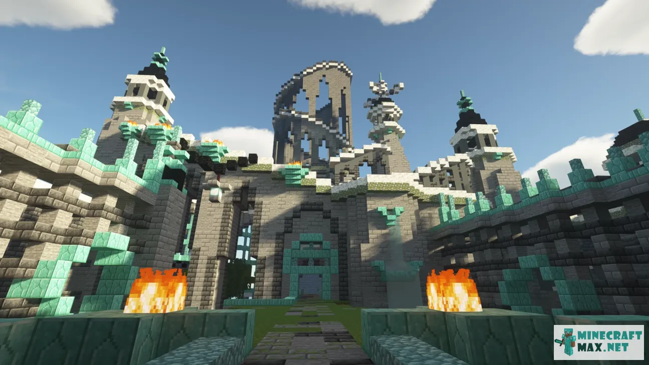 Basic Castle | Download map for Minecraft: 1