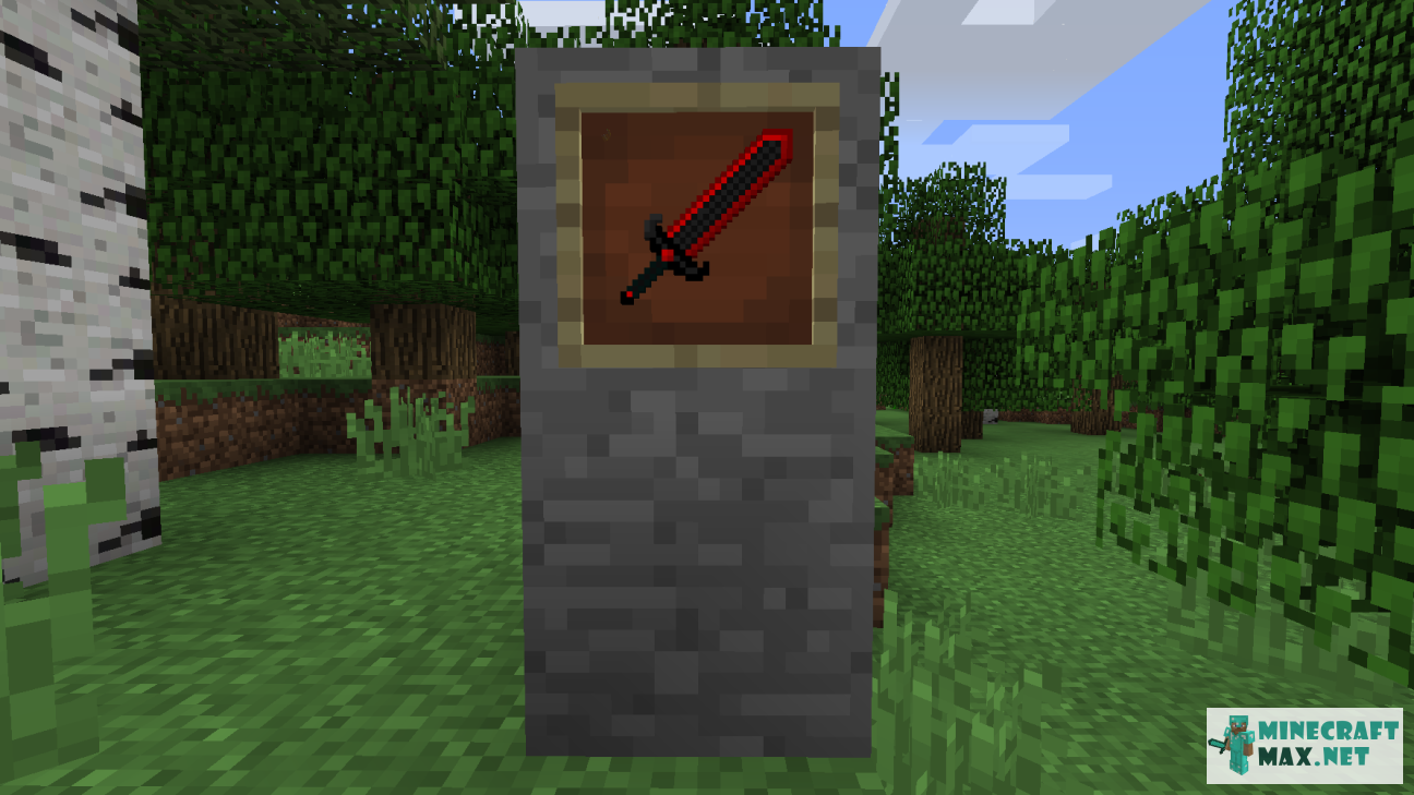 The Admin Sword | Lejupielādējiet modifikāciju Minecraft: 1