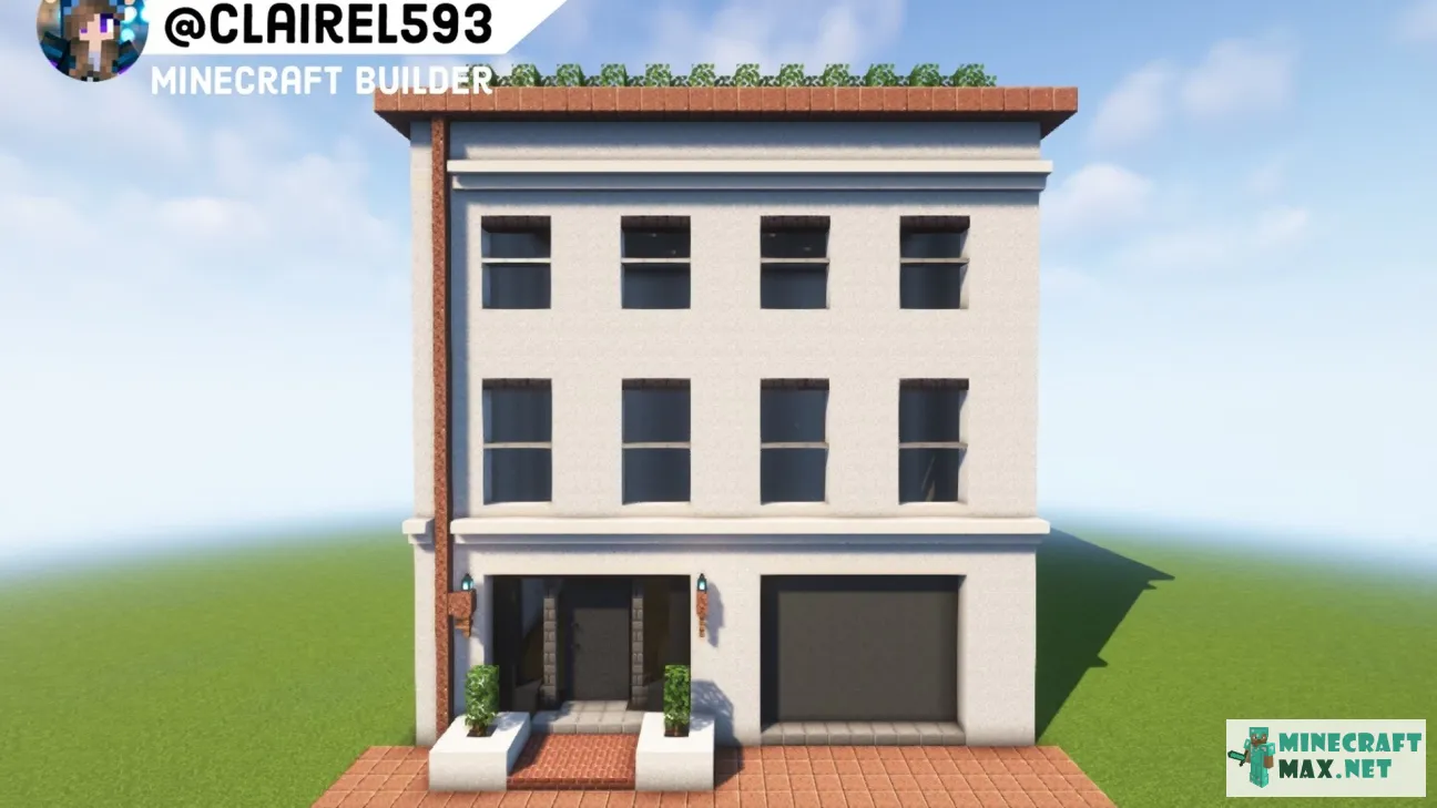Modern Townhouse | Download map for Minecraft: 1