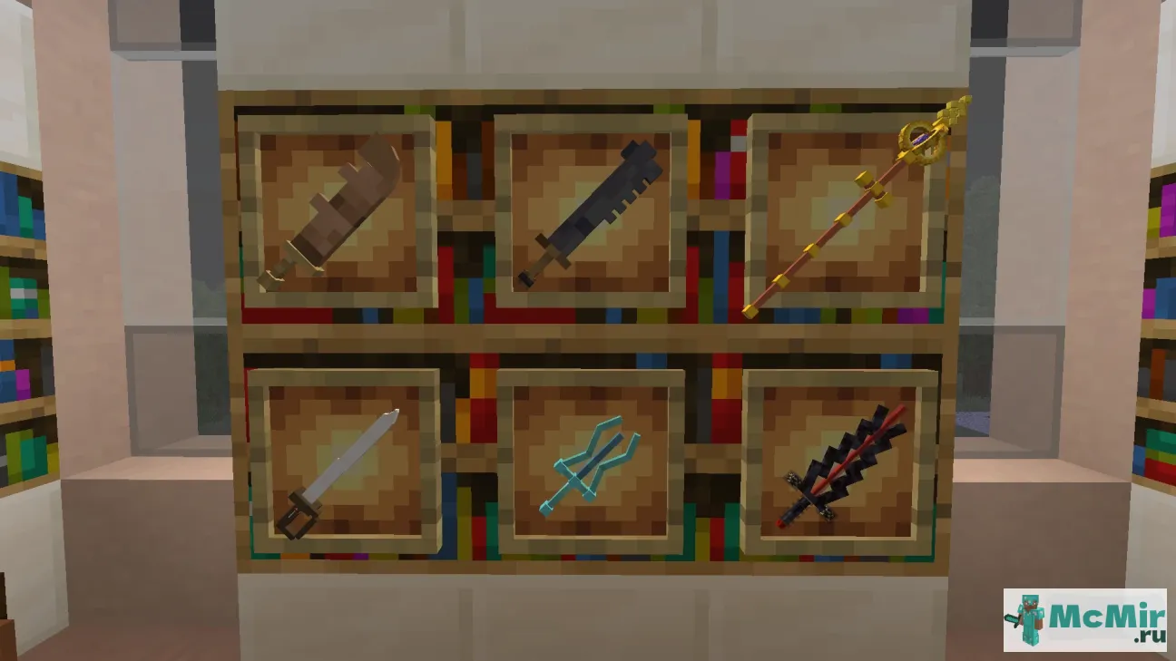 Текстура Новые мечи | Скачать текстуру для Minecraft: 1