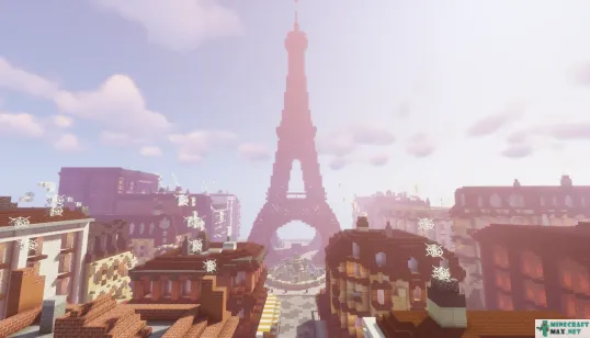 Paris Style Hub | Download map for Minecraft: 1