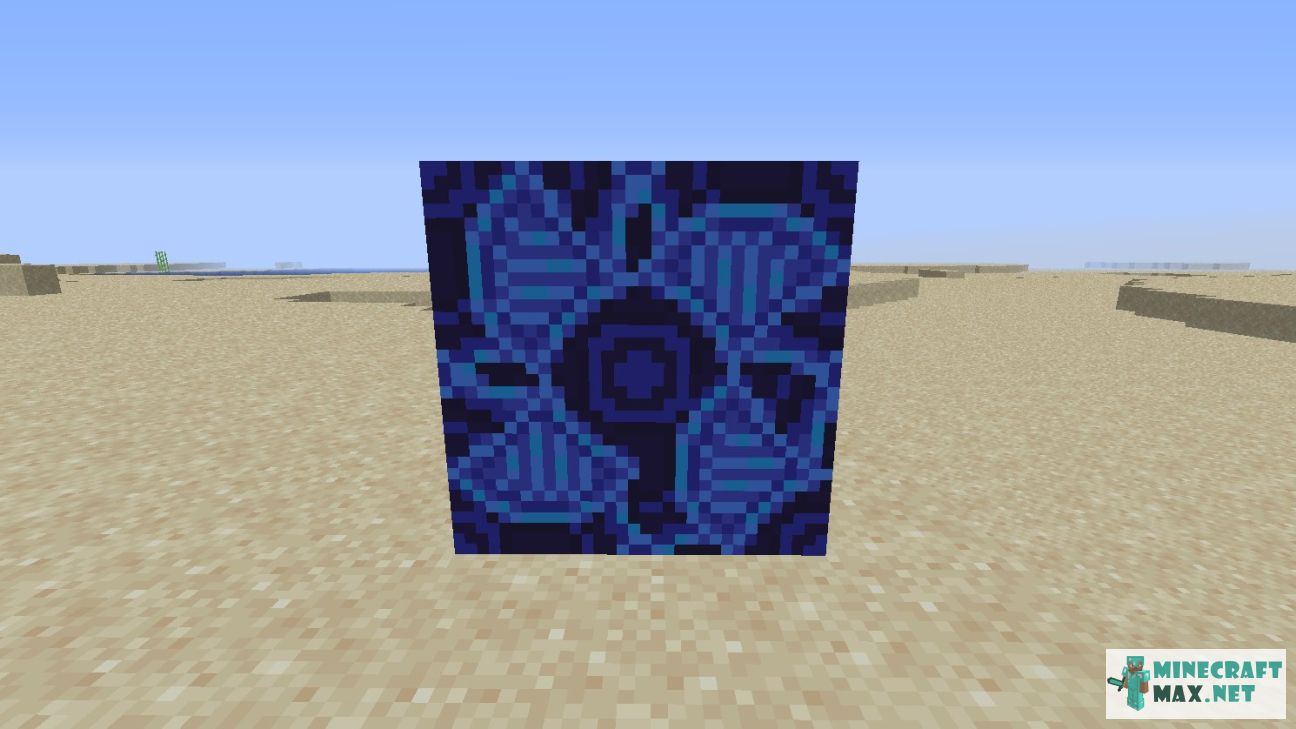 Blue Glazed Terracotta in Minecraft | Screenshot 2