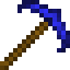 Blue Crystal Pickaxe in Minecraft