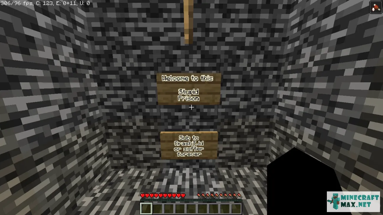 Stupid bedrock Prison | Download map for Minecraft: 1