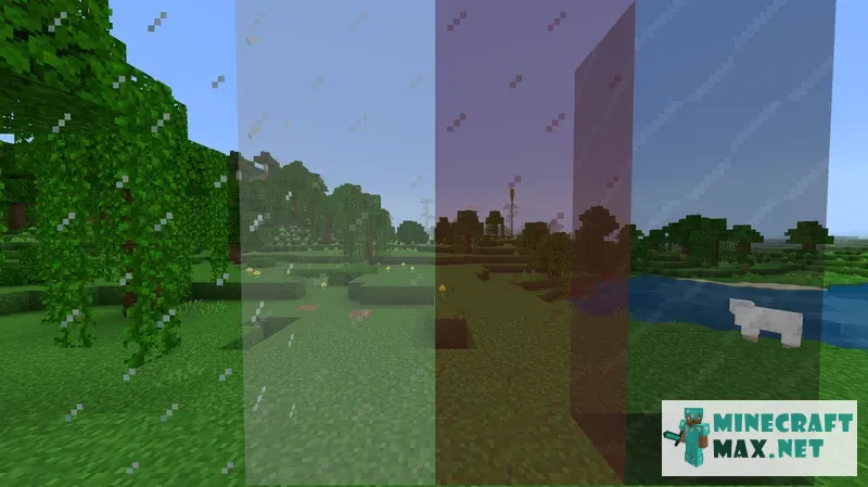 Borderless Glass | Bedrock Tweaks | Download texture for Minecraft: 1
