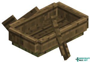 Oak Boat in Minecraft
