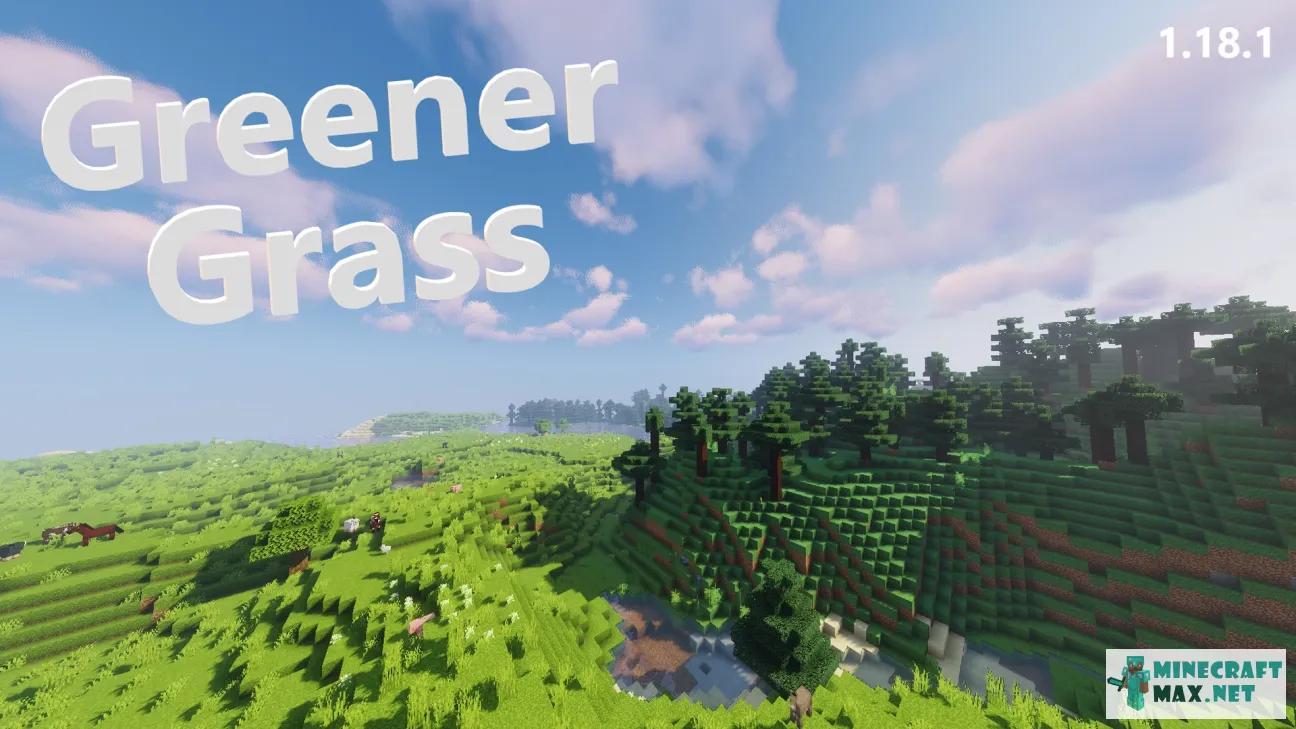 Greener Grass | Download texture for Minecraft: 1