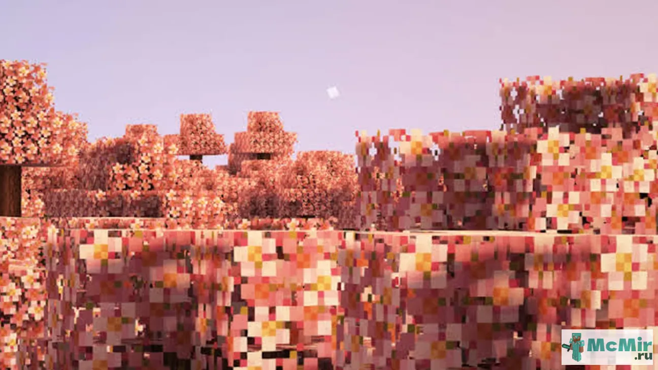 Текстура Вишня — bedrock port | Скачать текстуру для Minecraft: 1