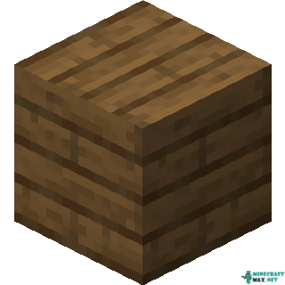 Spruce Planks in Minecraft