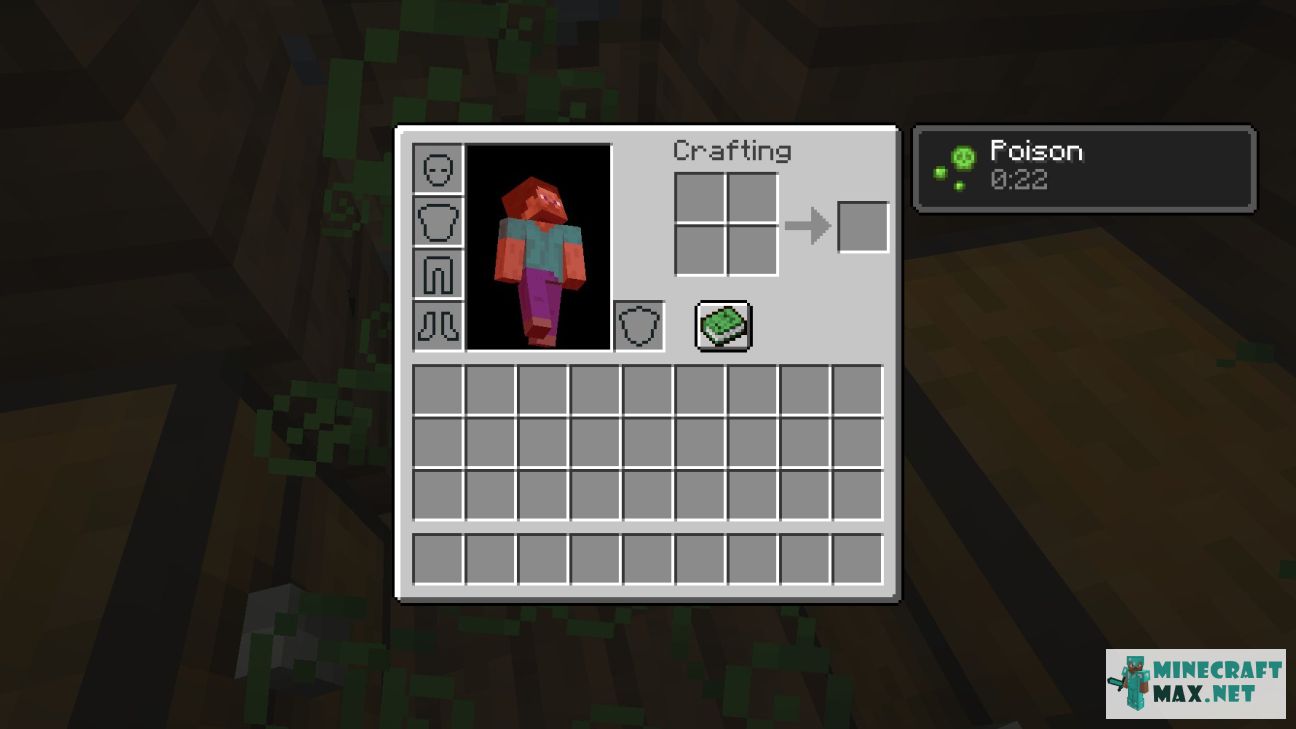 Lingering Potion of Poison (long) in Minecraft | Screenshot 3