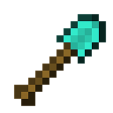 Как сделать алмазную лопату в Minecraft
