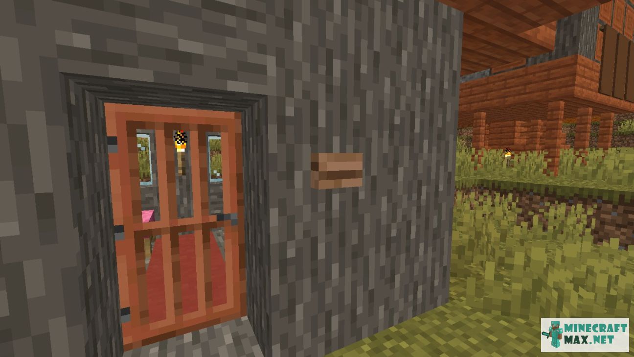 Jungle Button in Minecraft | Screenshot 1