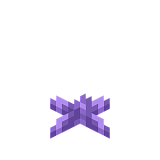 Как сделать малый аметистовый бутон в Minecraft