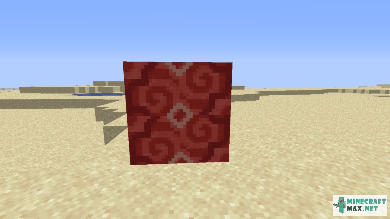 Red Glazed Terracotta in Minecraft | Screenshot 2