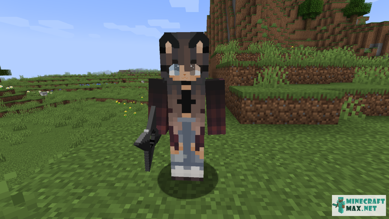 Anime girl mod | Download mod for Minecraft: 1