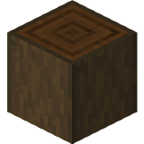 Stripped Dark Oak Log in Minecraft
