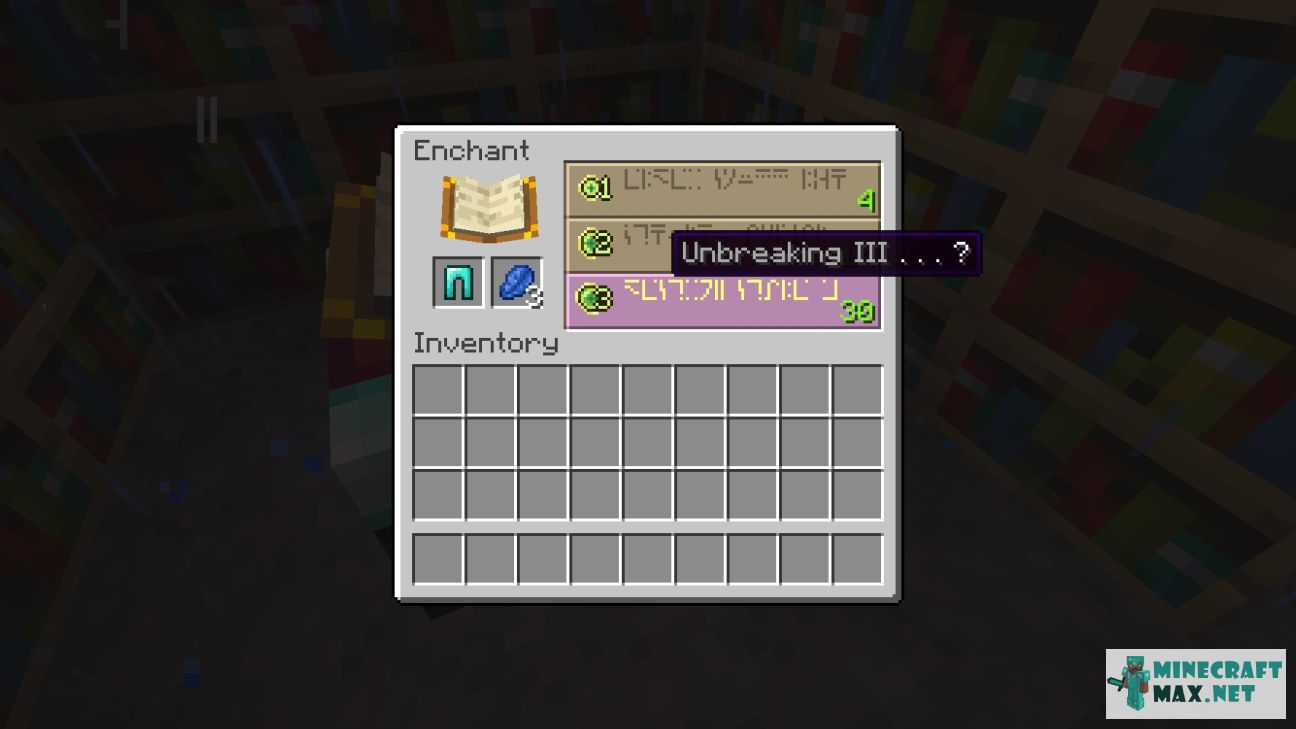 Leggings Enchantment Guide  Easy Minecraft Enchanting Guide 