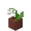 Potted Lily of the Valley in Minecraft